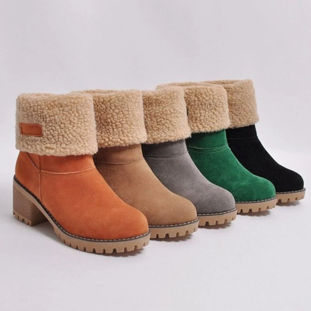 Damenmode | Faltbare, weiche, wasserdichte Stiefel - Image 12