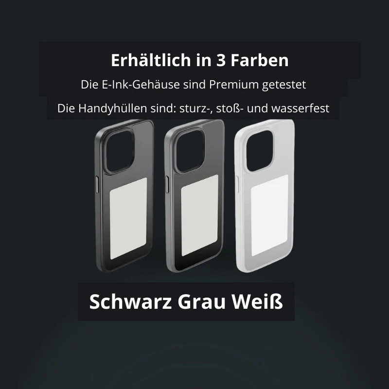 E-ink Case | Personalisierbare Handytasche iPhone - Image 3