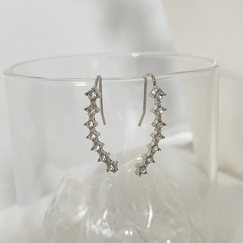 🎅Ideales Geschenk💖Ohrringe mit sieben Sternen und synthetische Diamanten - Image 12