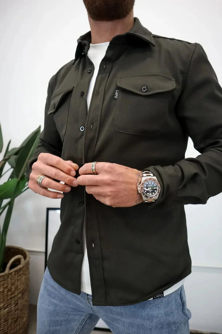 Markus™ Hemdjacke mit Knopfleiste | 50% RABATT - Image 5