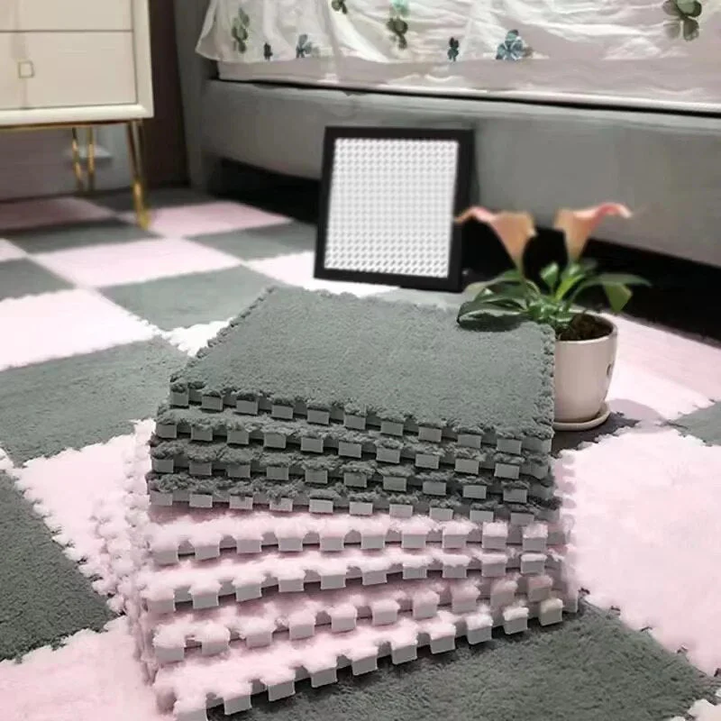 Plushy Puzzle® - 10 Stück - Plüsch-Puzzle-Schaumstoff-Fußmatte | 50% RABATT - Image 13