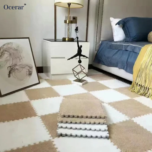 Plushy Puzzle® - 10 Stück - Plüsch-Puzzle-Schaumstoff-Fußmatte | 50% RABATT - Image 14