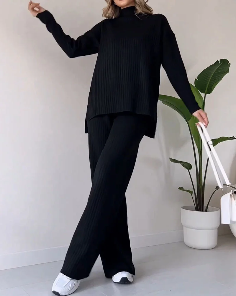 Safira - Solide Frau Loungewear Set | 50% RABATT - Image 7