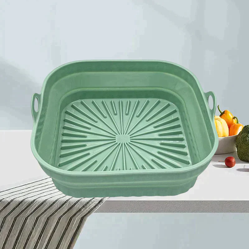 Slide&Fry™️ Zusammenklappbare AirFryer-Fritierform aus Silikon - Image 15